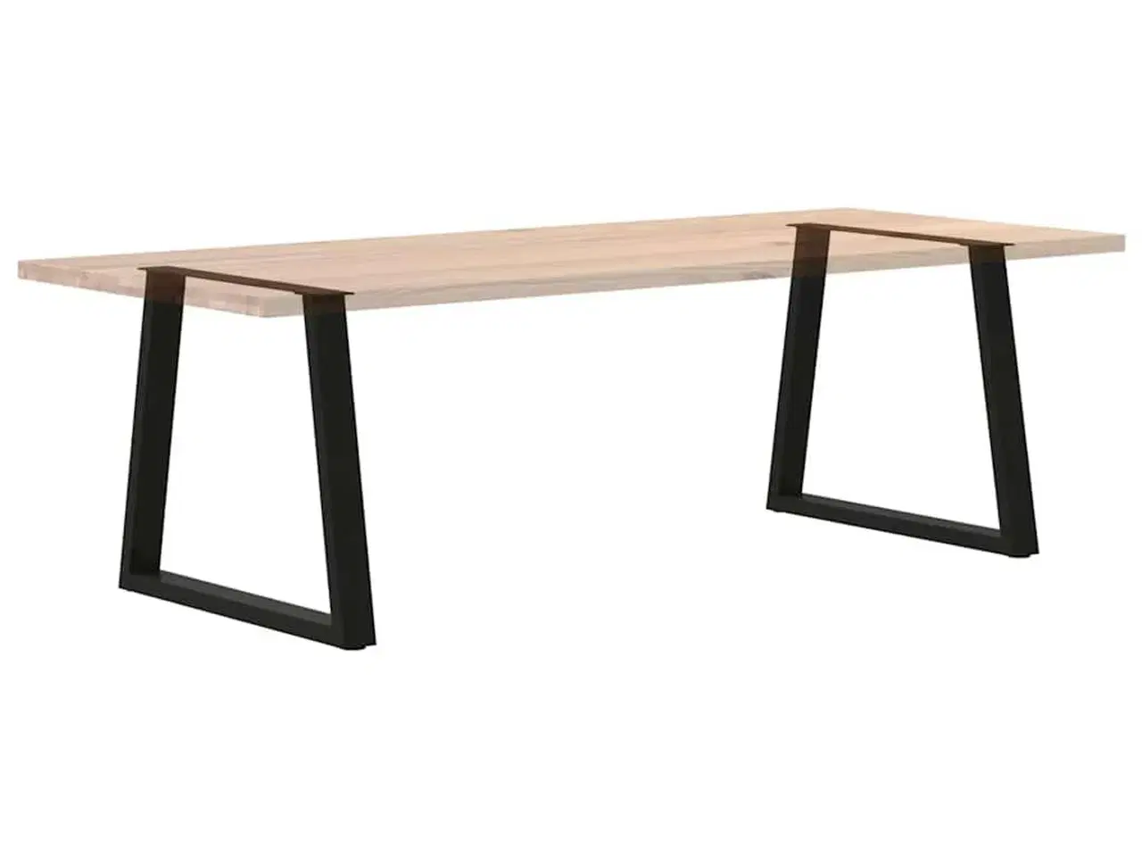 Billede 8 - Spisebordsben V-formet 2 stk. sort 80 x (72-73,3) cm stål