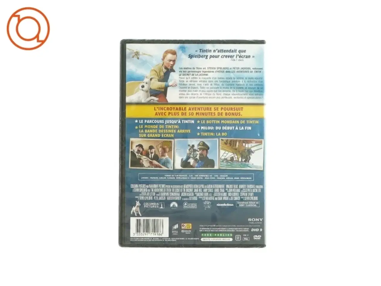 Billede 2 - Les Adventures de Tintin (DVD)