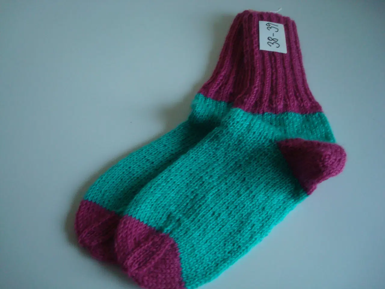 Billede 1 - Strømper/ sokker str. 38 - 39 strømpegarn