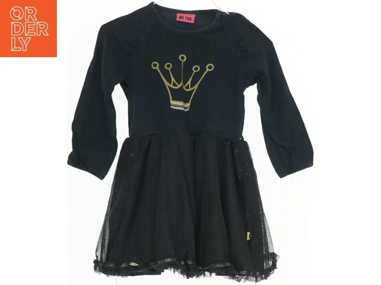 Billede 1 - Børnekjole med krone-design fra Me Too (str. 98)