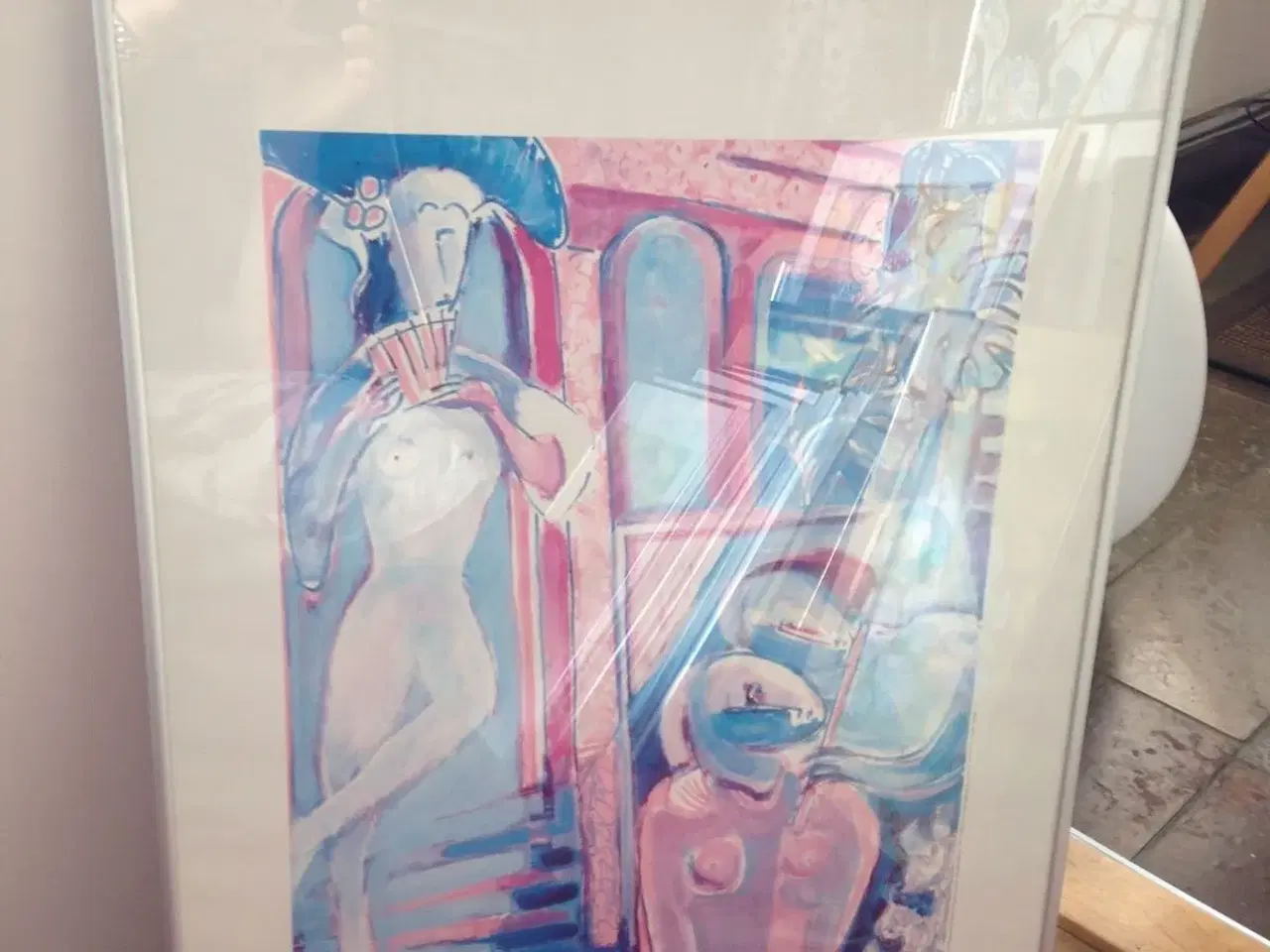 Billede 1 - Glasramme inkl. plakat