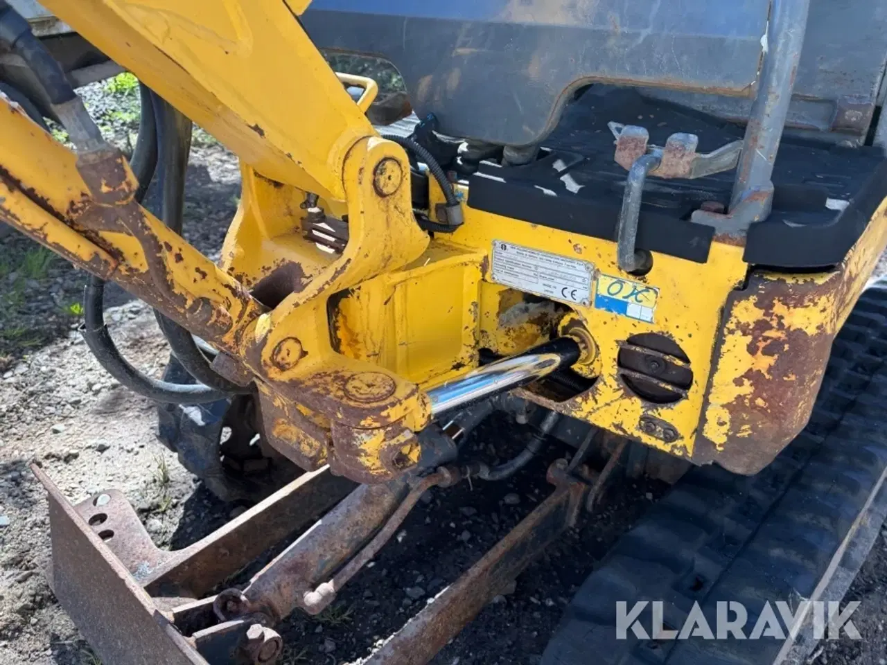 Billede 11 - Minigraver New Holland E9SR - hydraulisk udskydelig undervogn