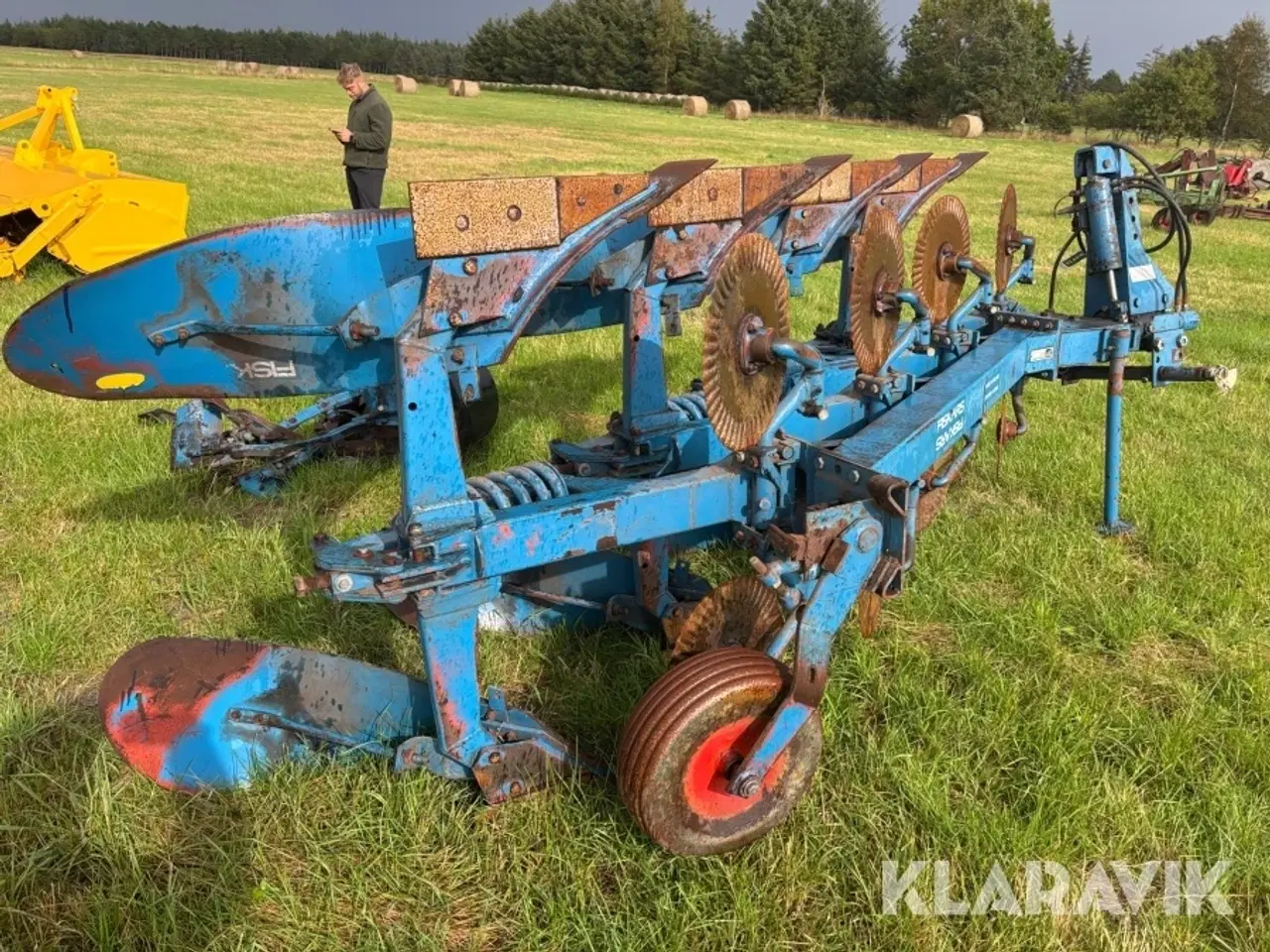 Billede 5 - Furet vendeplov Fiskars Khn416