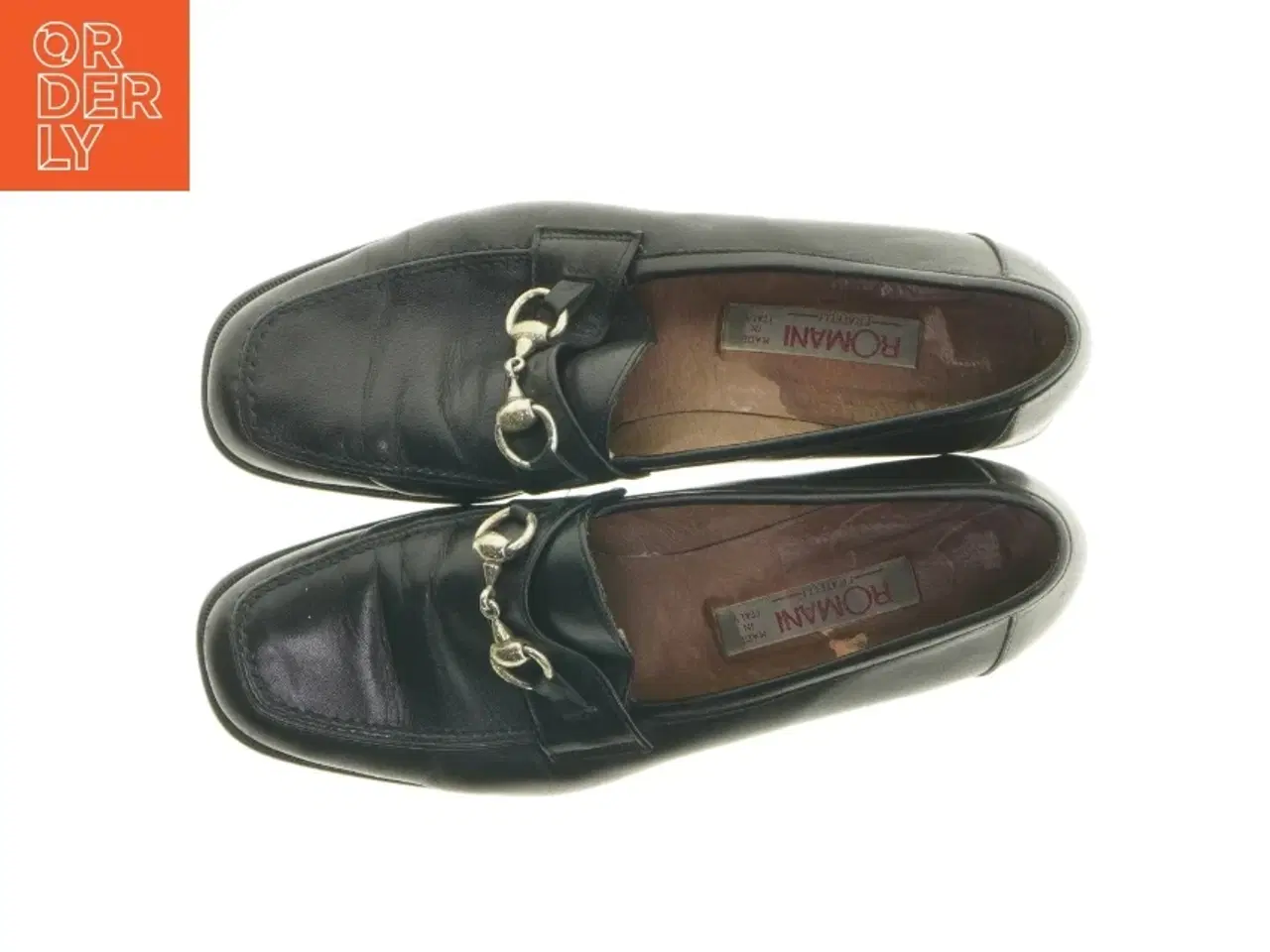 Billede 5 - Sorte lædersko (str. 40,5 ) fra Romani