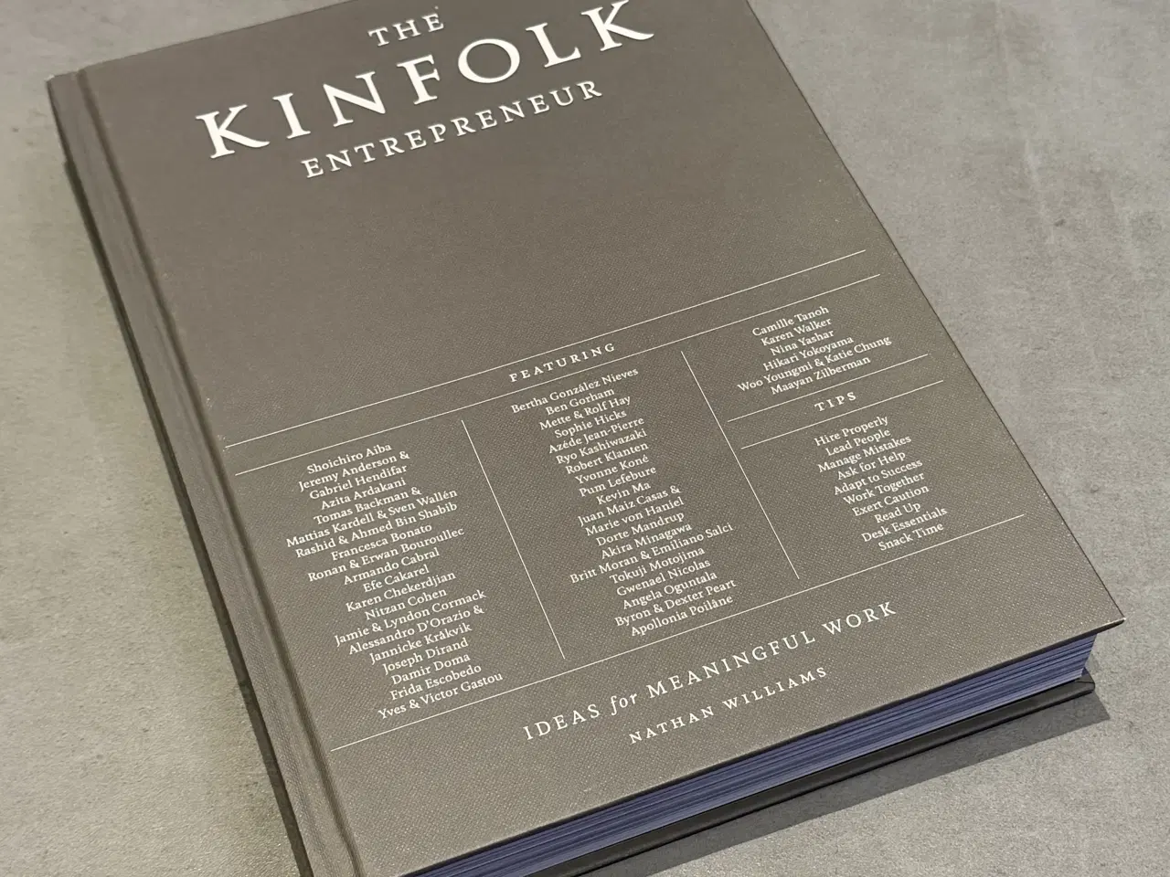 Billede 1 - Bogen Kinfolk Entrepreneur 