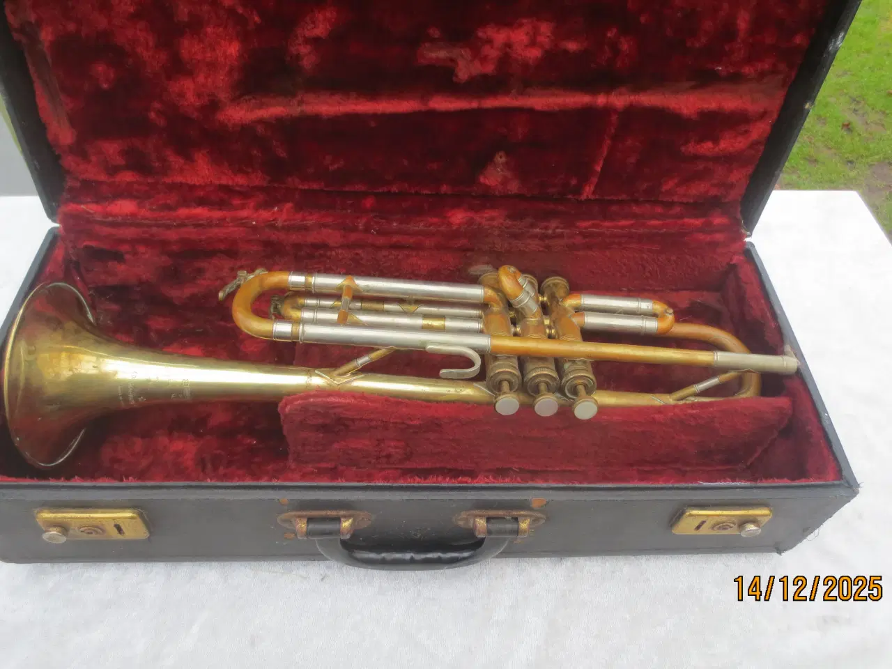 Billede 5 - 1 stk Retro BESSON Trompet