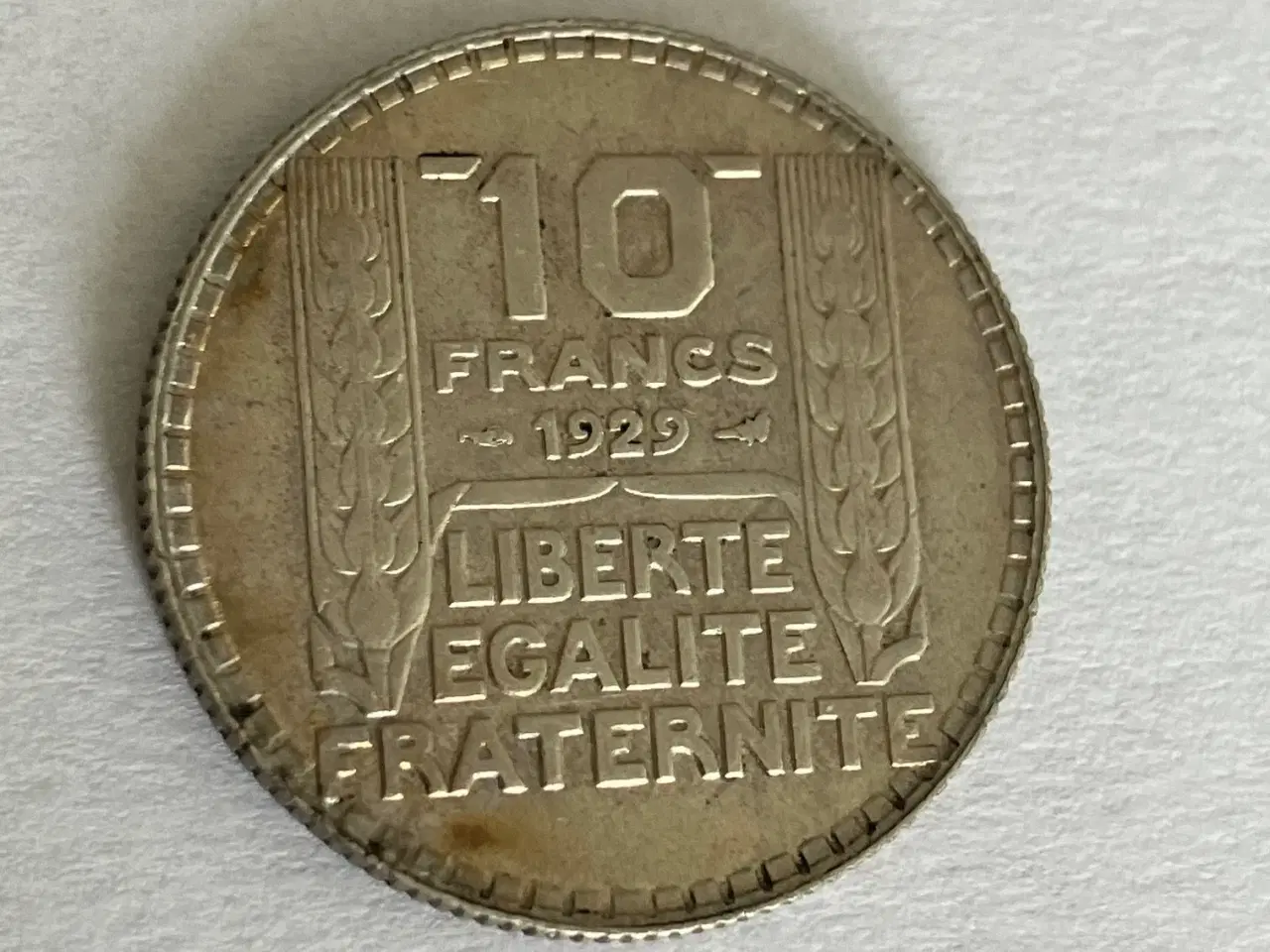 Billede 1 - 10 Francs France 1929