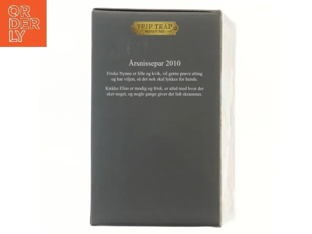 Billede 2 - Årsnissepar 2010, Nynne og Elias fra Trip Trap (str. 14,5 cm)