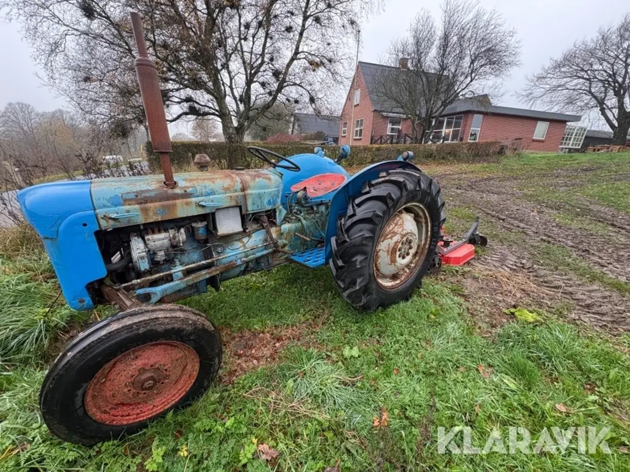 Billede 2 - Veterantraktor Fordson Dexta Diesel med brakpudser