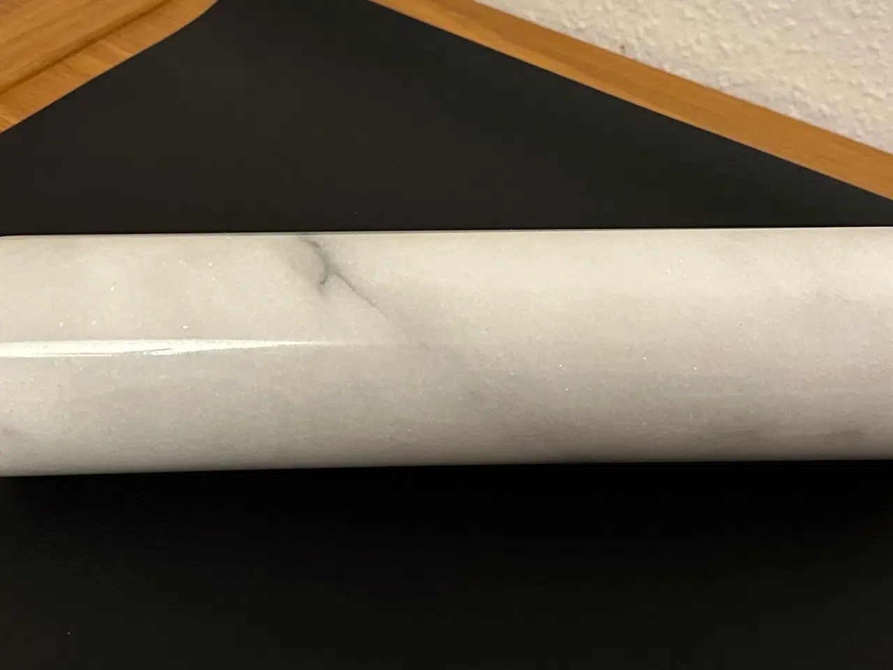 Billede 1 - Kagerulle marmor med træ håndtag