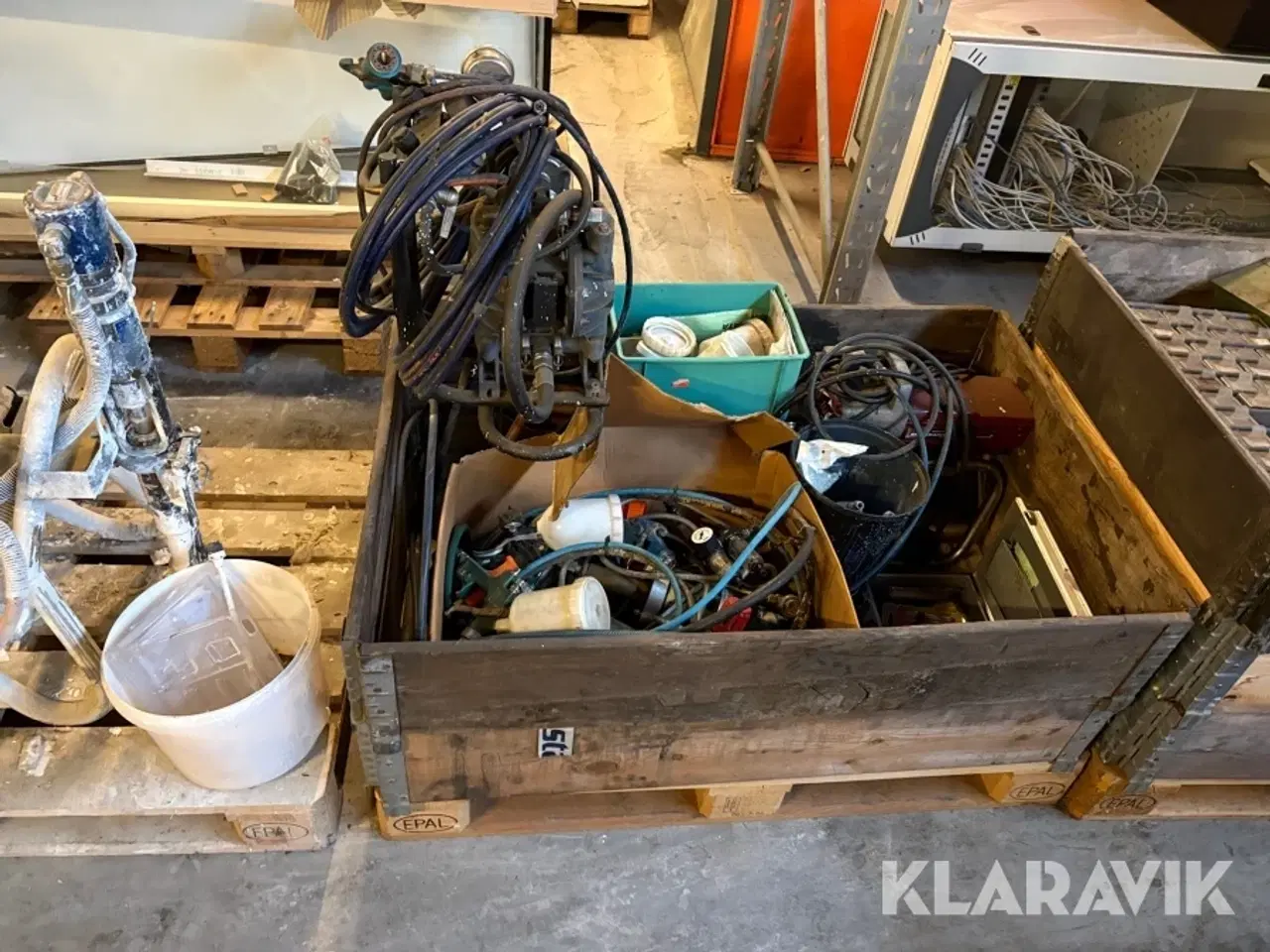 Billede 3 - Malerudstyr - 2 paller