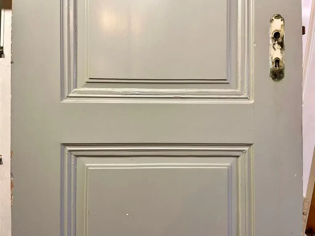 Billede 3 - Klassisk dørblad m. smukke fyldninger