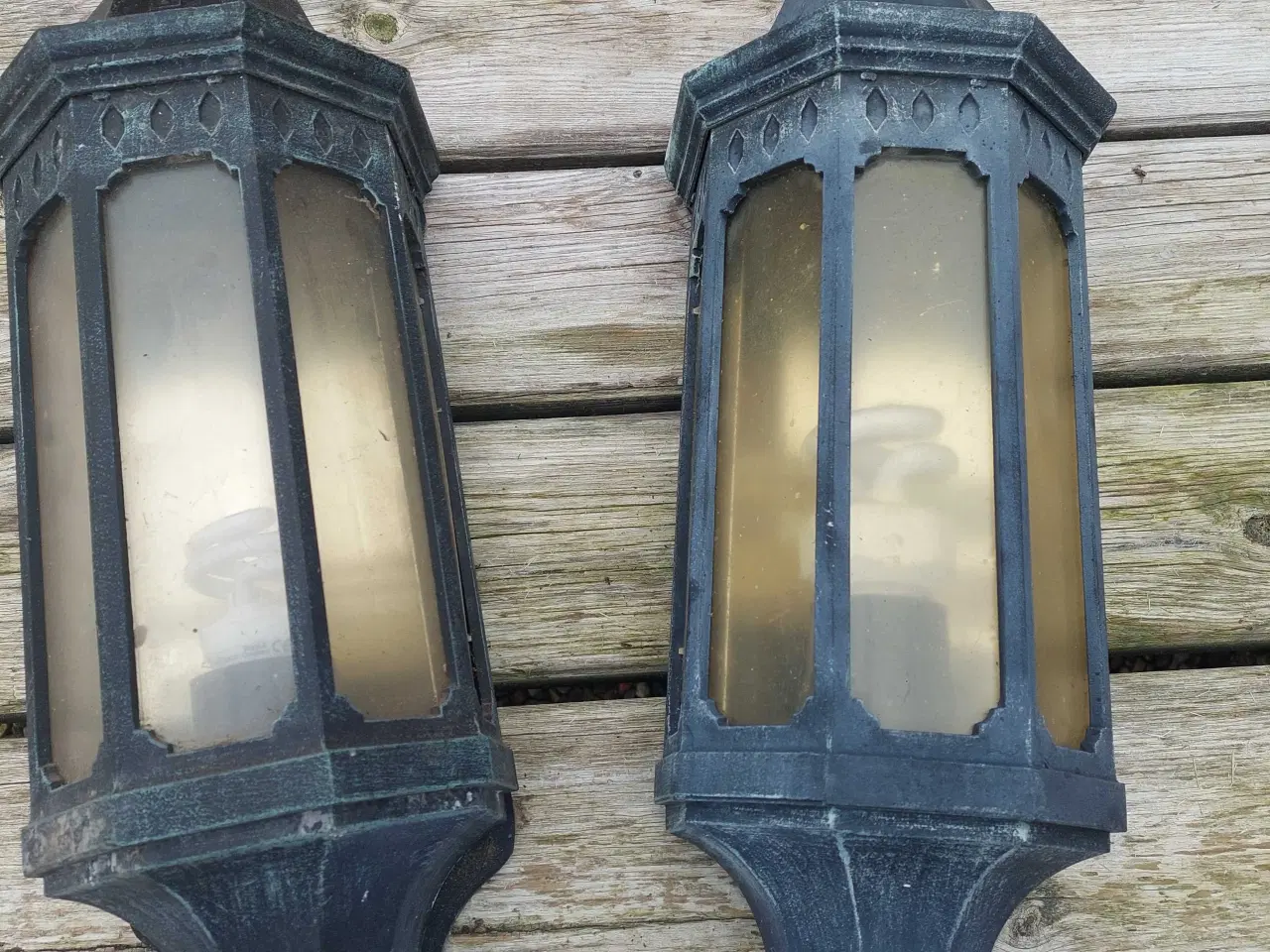 Billede 1 - Udendørs norsk aluminium lamper