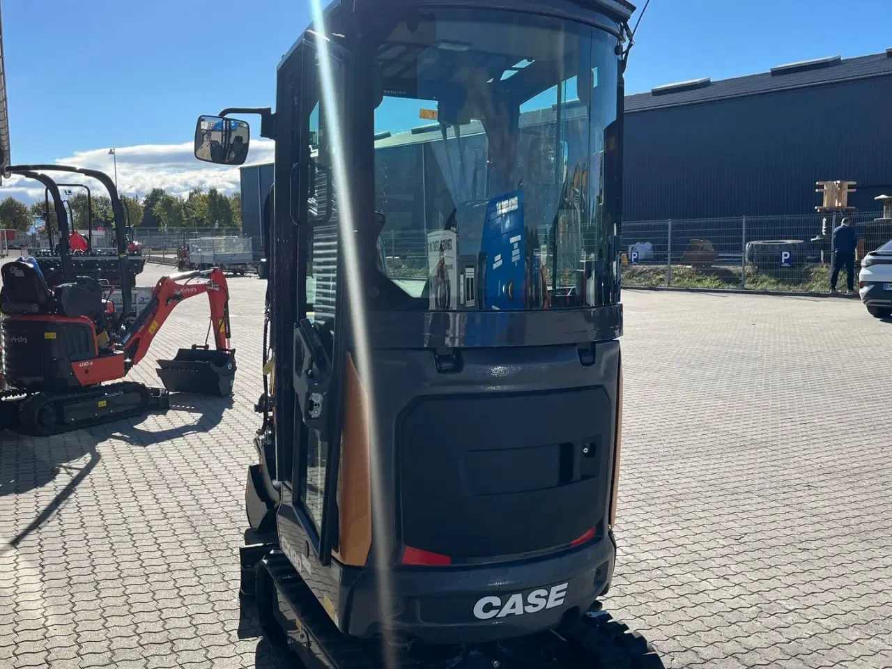 Billede 9 - Case CX19D Fabriksny maskine klar til brug.