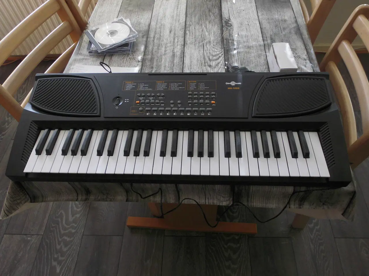 Billede 1 - begynder musik keyboard mk 1000