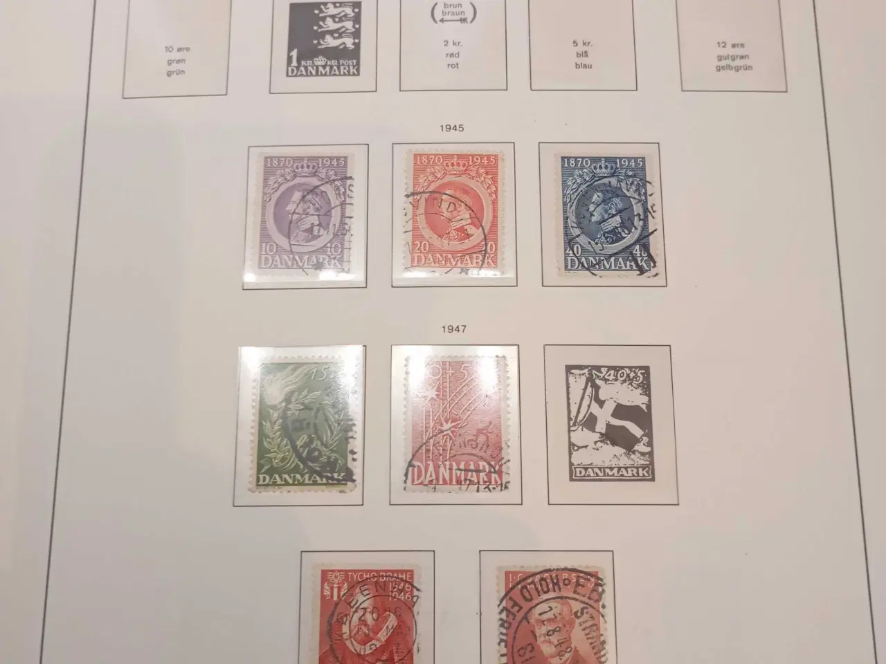 Billede 11 - Briefmarken Frimærke album DK