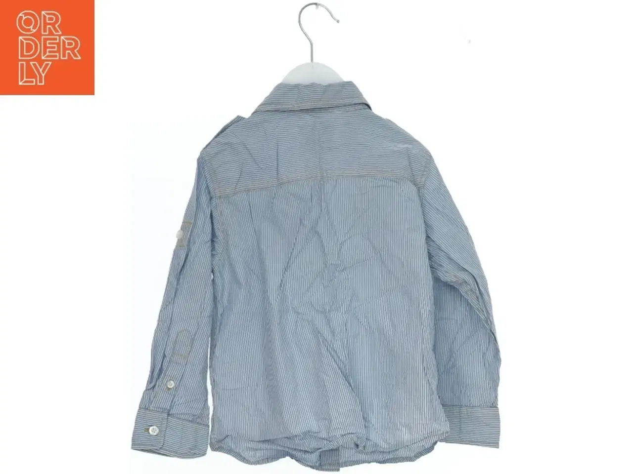 Billede 2 - Stribet skjorte til børn fra Logg (str. 110)