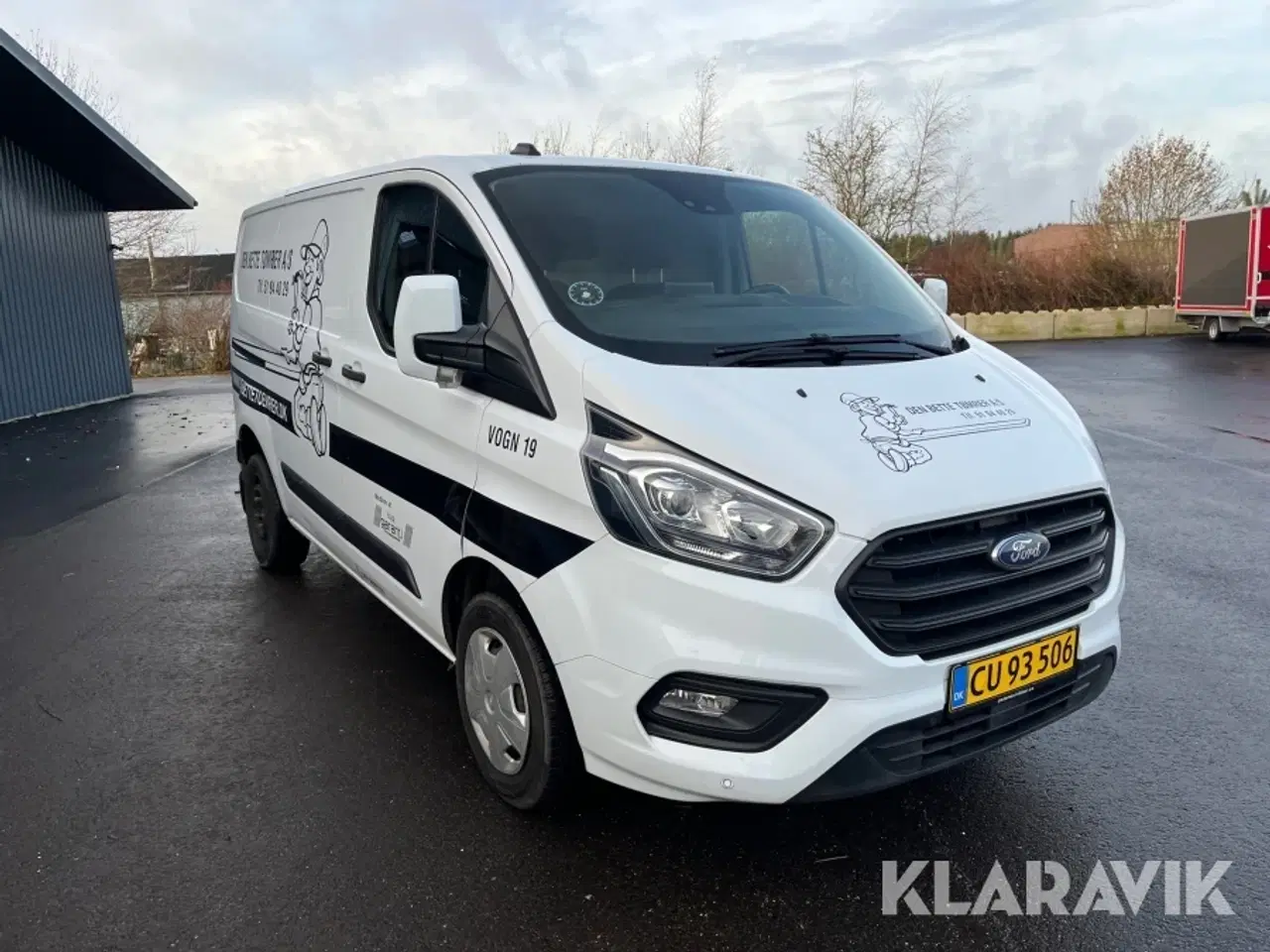 Billede 2 - Varebil Ford Transit Custom 2.0 TDCI 130hk Kort