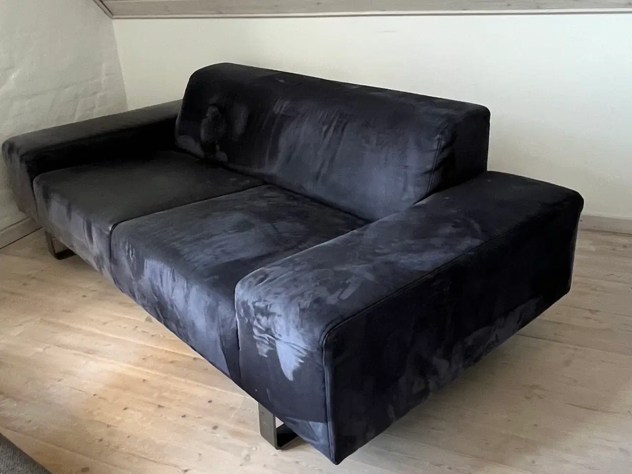 Billede 3 - Sort 2 ½  pers sofa