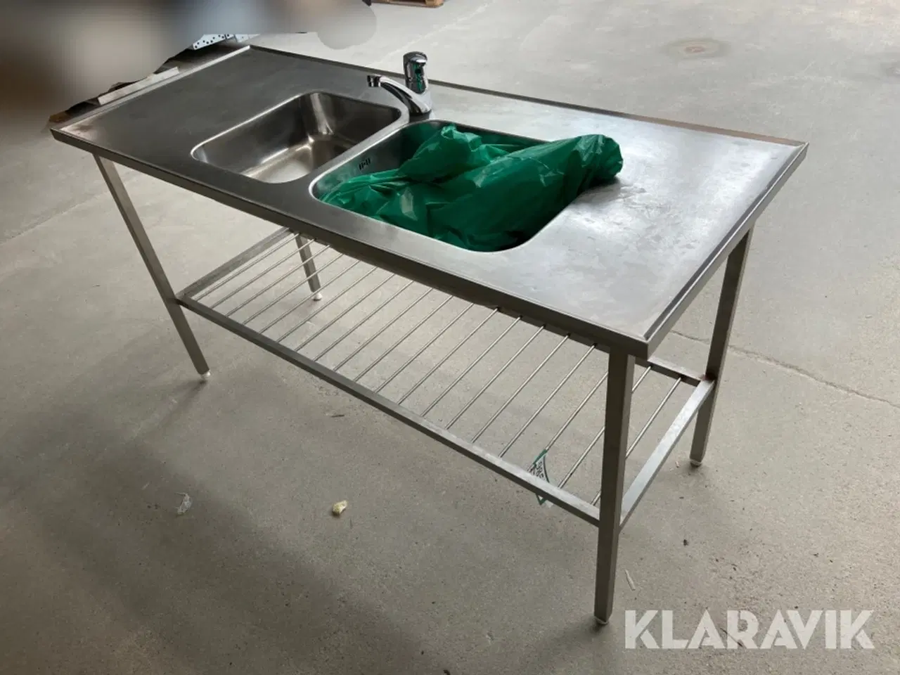Billede 1 - Håndvask bord rustfri