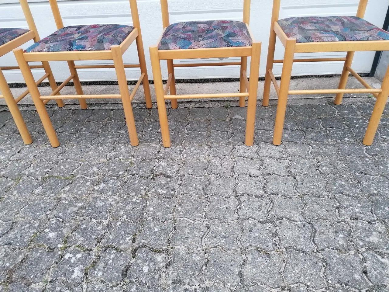 Billede 5 - Spisebordsstole i Bøg