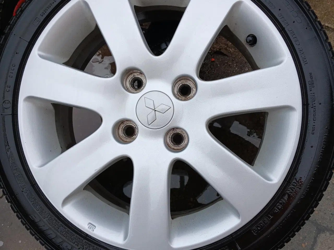 Billede 1 - Mitsubishi letmetalfælge - fx. Colt Z30 - 4x114,3