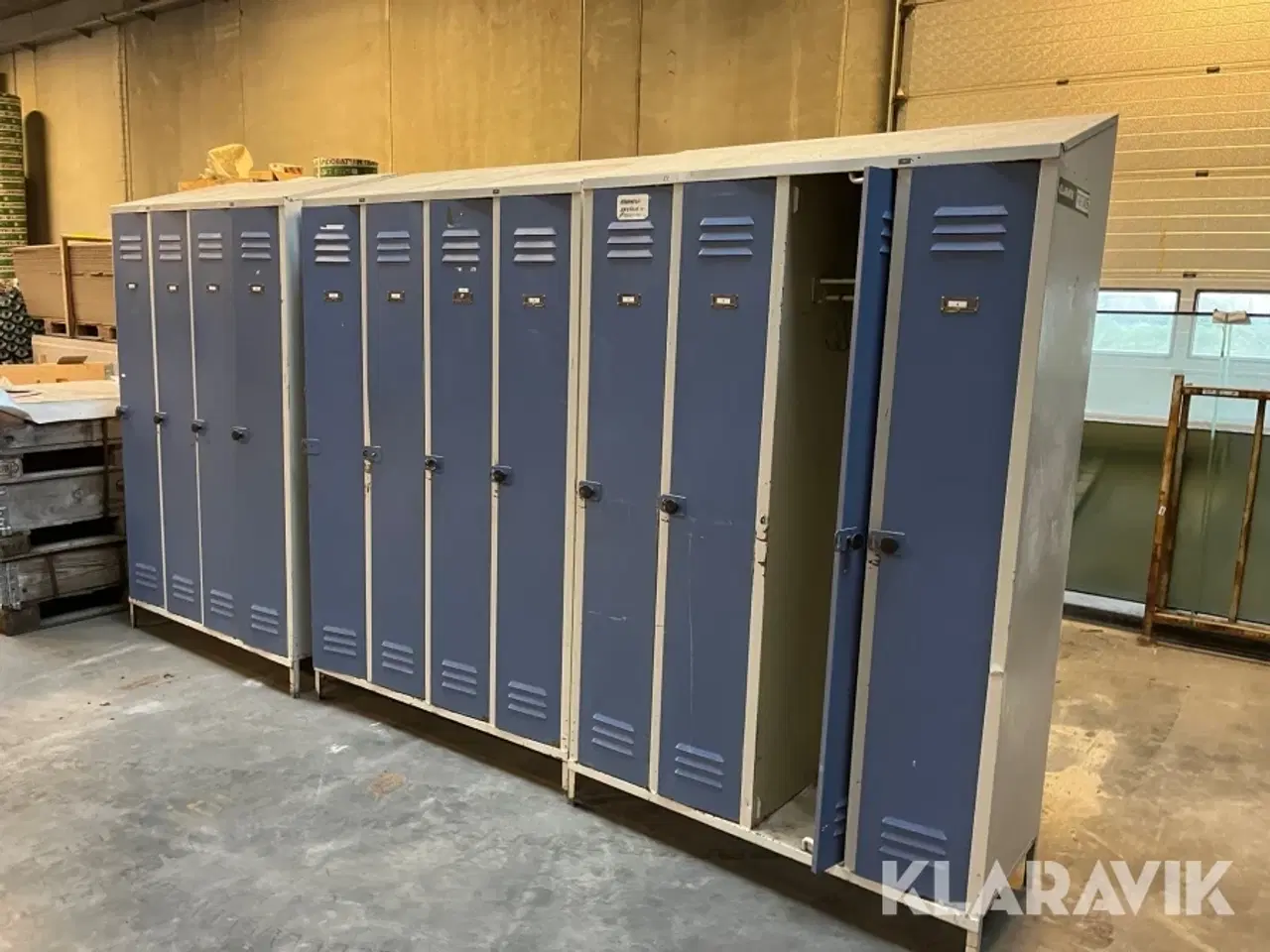 Billede 1 - Metal garderobeskabe 3 styk