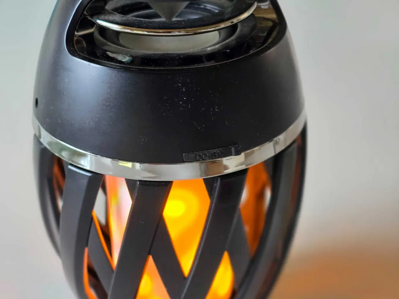 Billede 3 - Bordlampe med flamme effekt/Bluetooth.højtaler