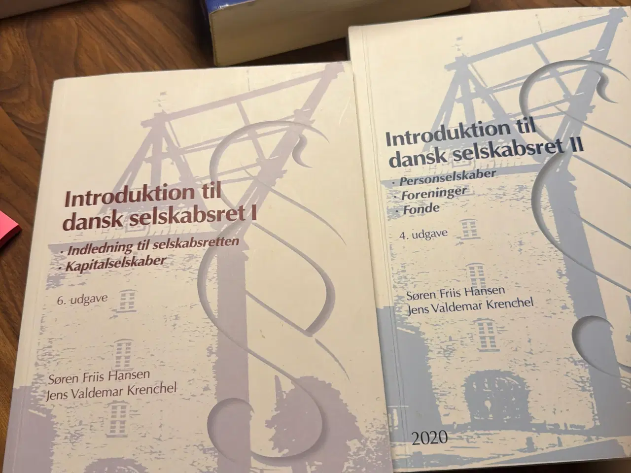Billede 1 - Introduktion til dansk selskabsret I + II, jura
