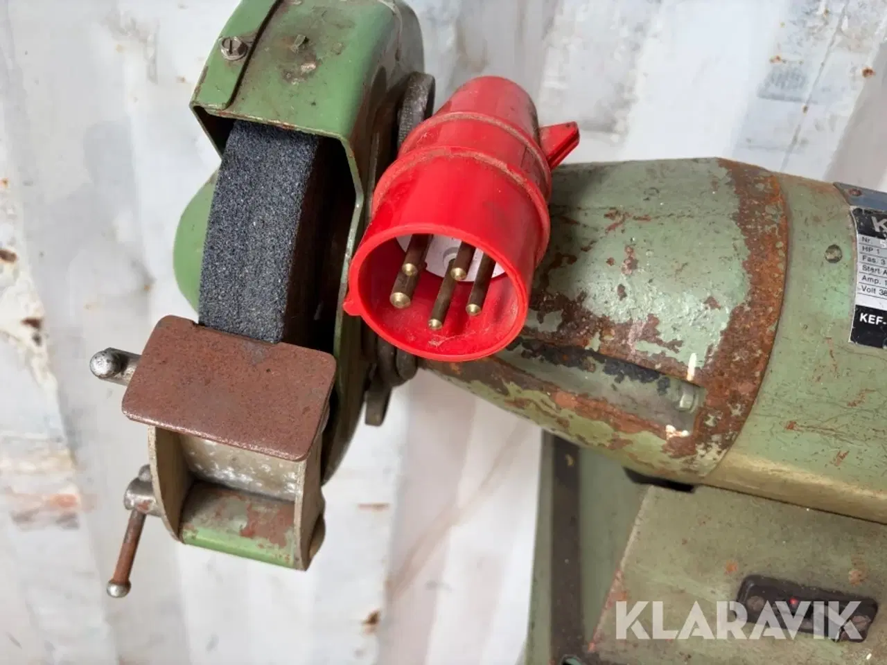 Billede 11 - Slibemaskine KEF Motor S5B dobbelt