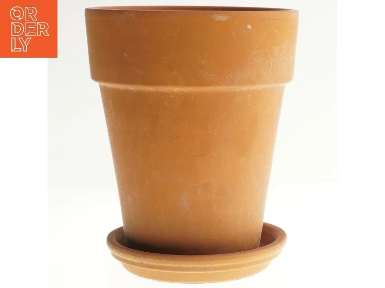 Billede 1 - Terracottapotte med underskål (str. Ø 14,5 cm)