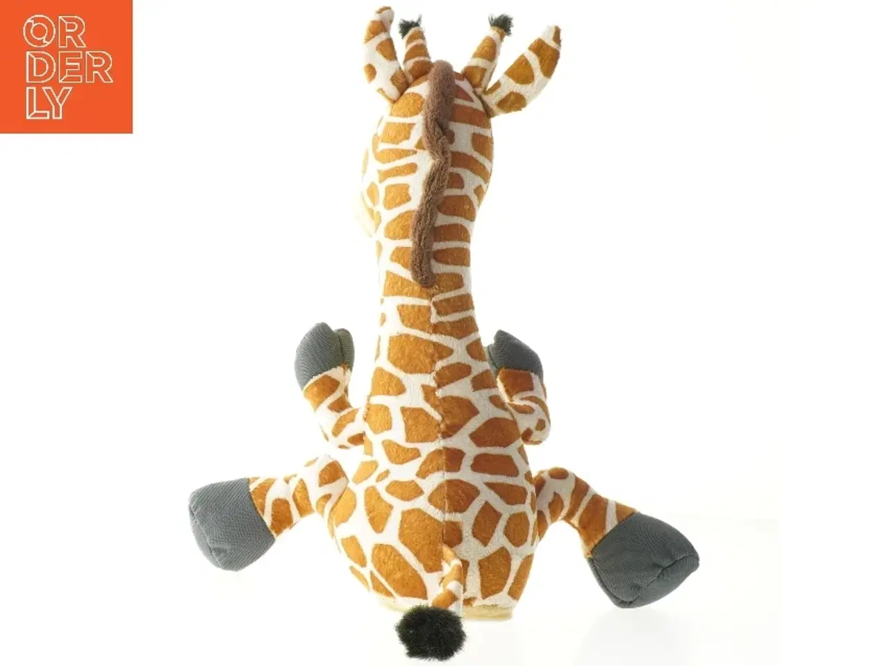 Billede 4 - Plys giraff legetøj med lyd fra KidzzFarm Friends (str. 33 cm)