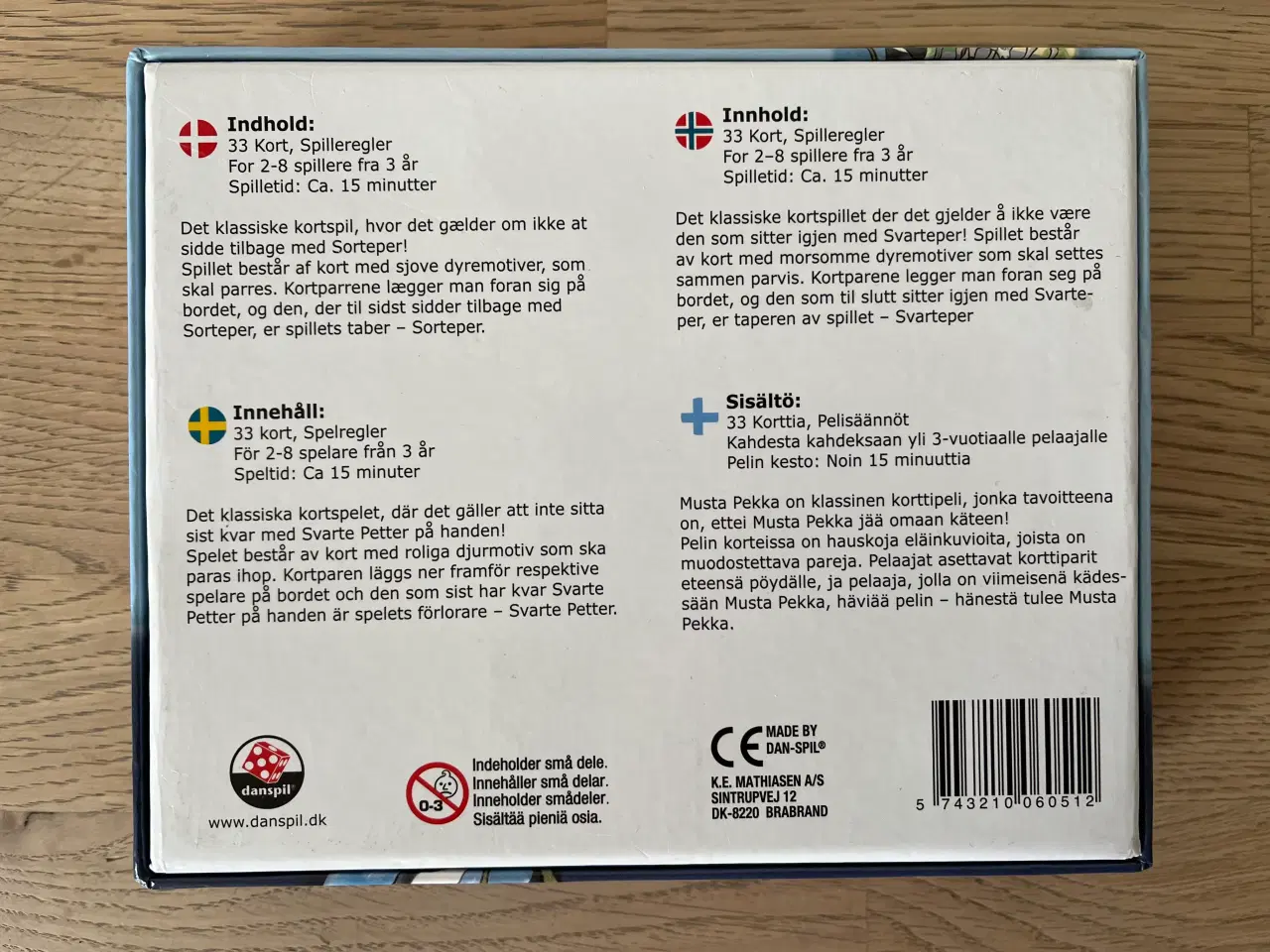 Billede 4 - KOMPLET SPIL: Sorteper