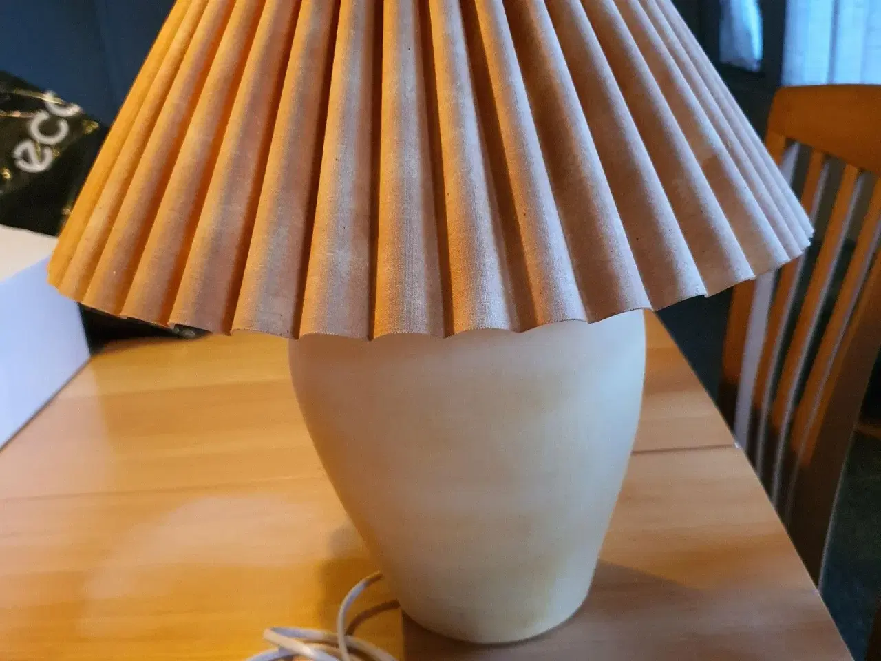 Billede 1 - Keramik bord lampe