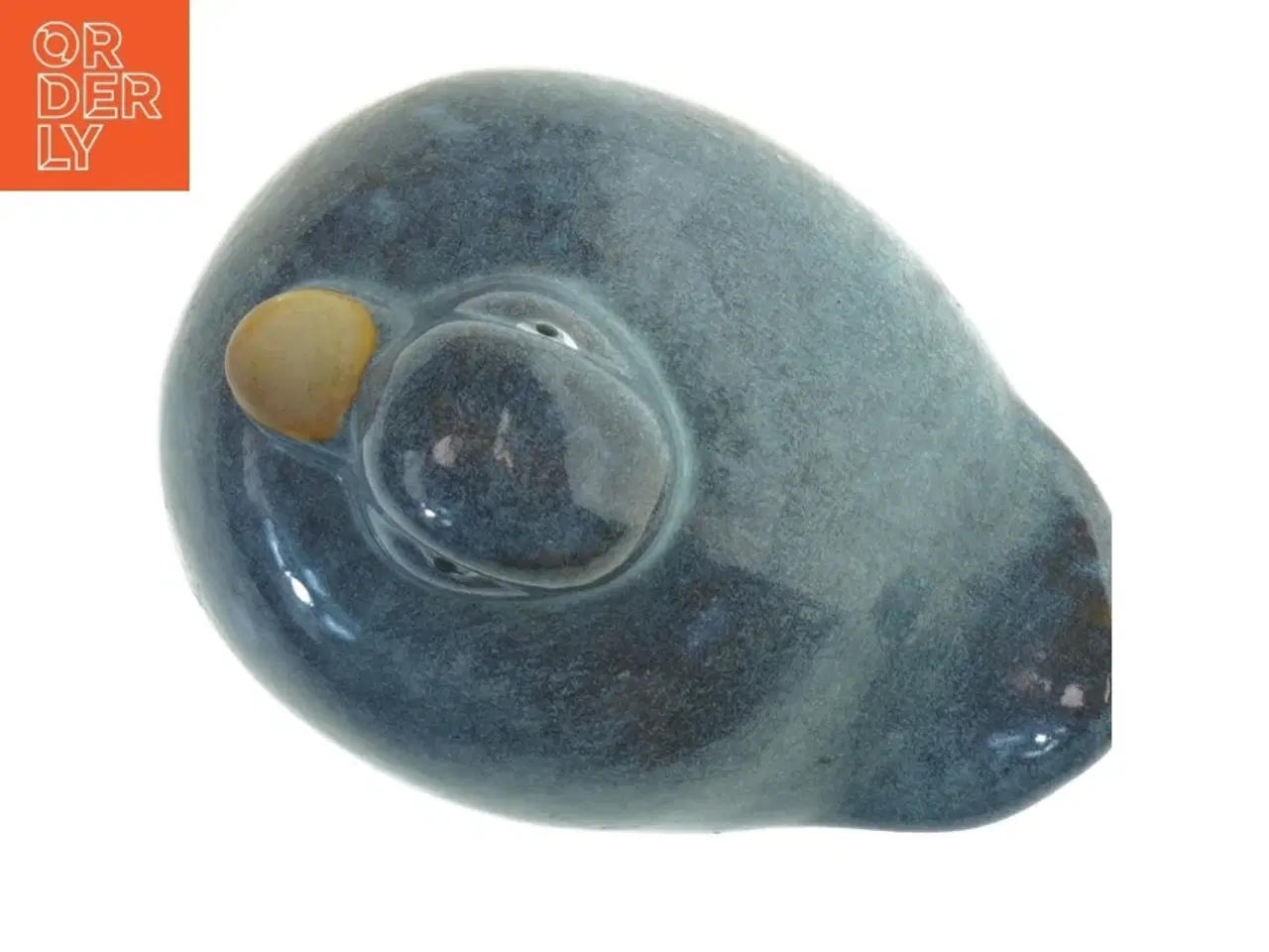 Billede 2 - Keramisk fuglefigur (str. 12x11 cm)