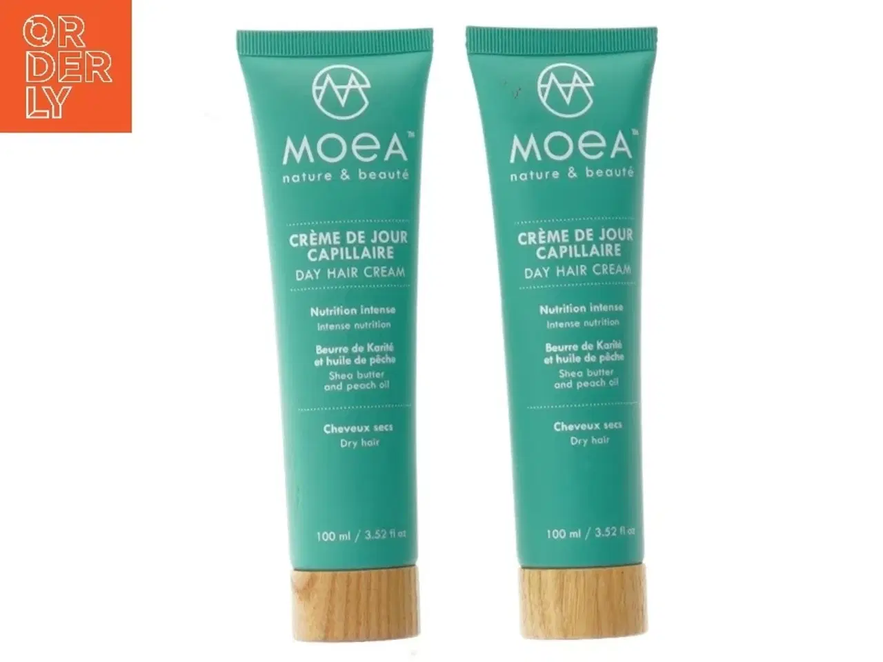 Billede 1 - Moea hårcreme 2 x 100 ml fra Moea (str. 2 stk 100 ml 17 cm)