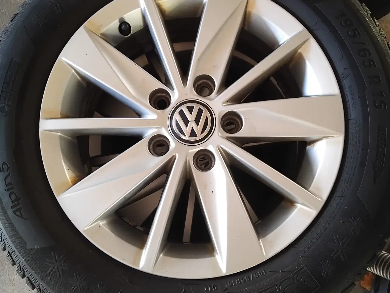 Billede 3 - Vinterdæk 15" VW 15" alu