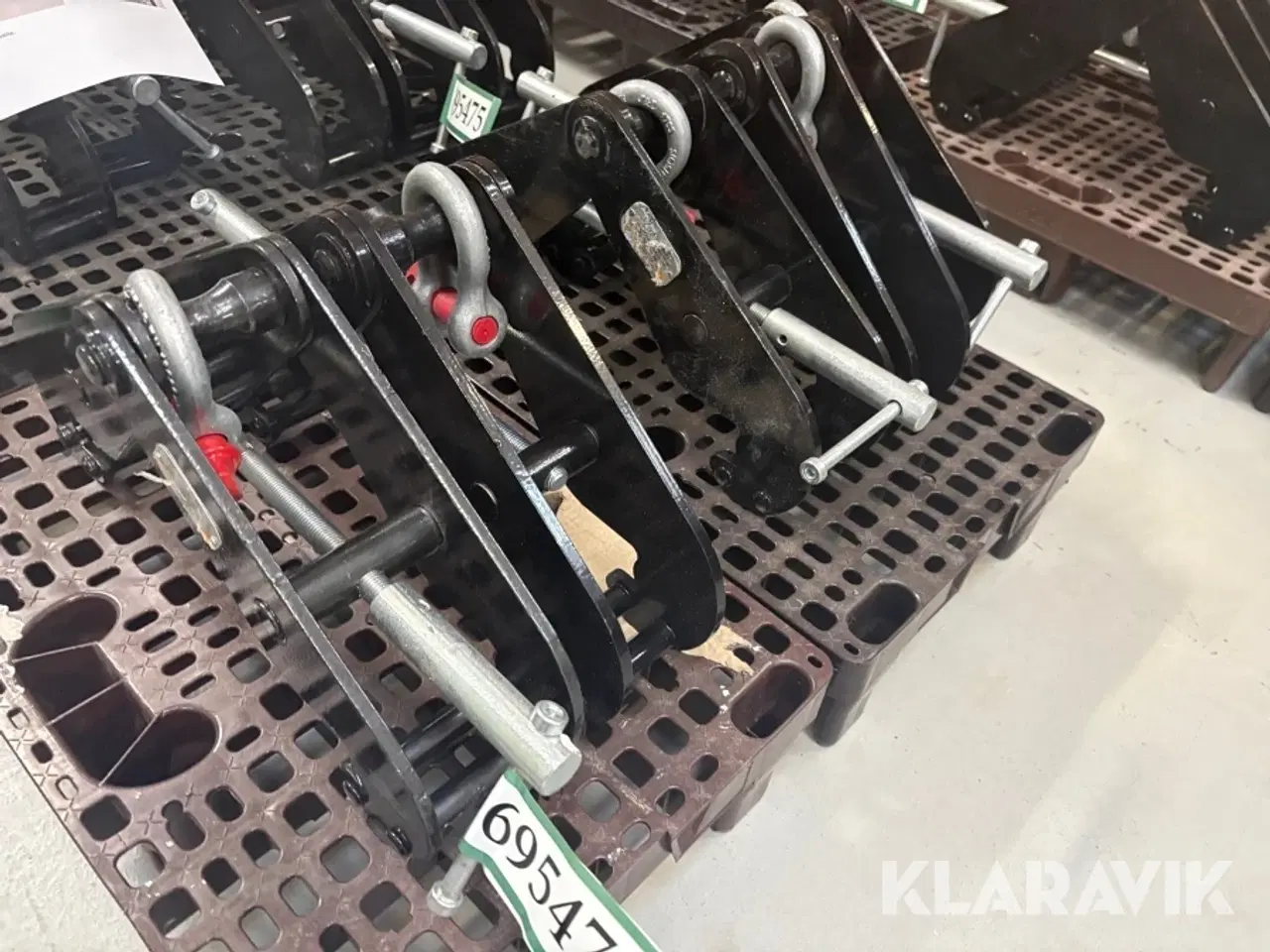 Billede 2 - Bjælkeklemmer / bjælkeklo Fyns Kranudstyr Beam clamp 300 3 styk