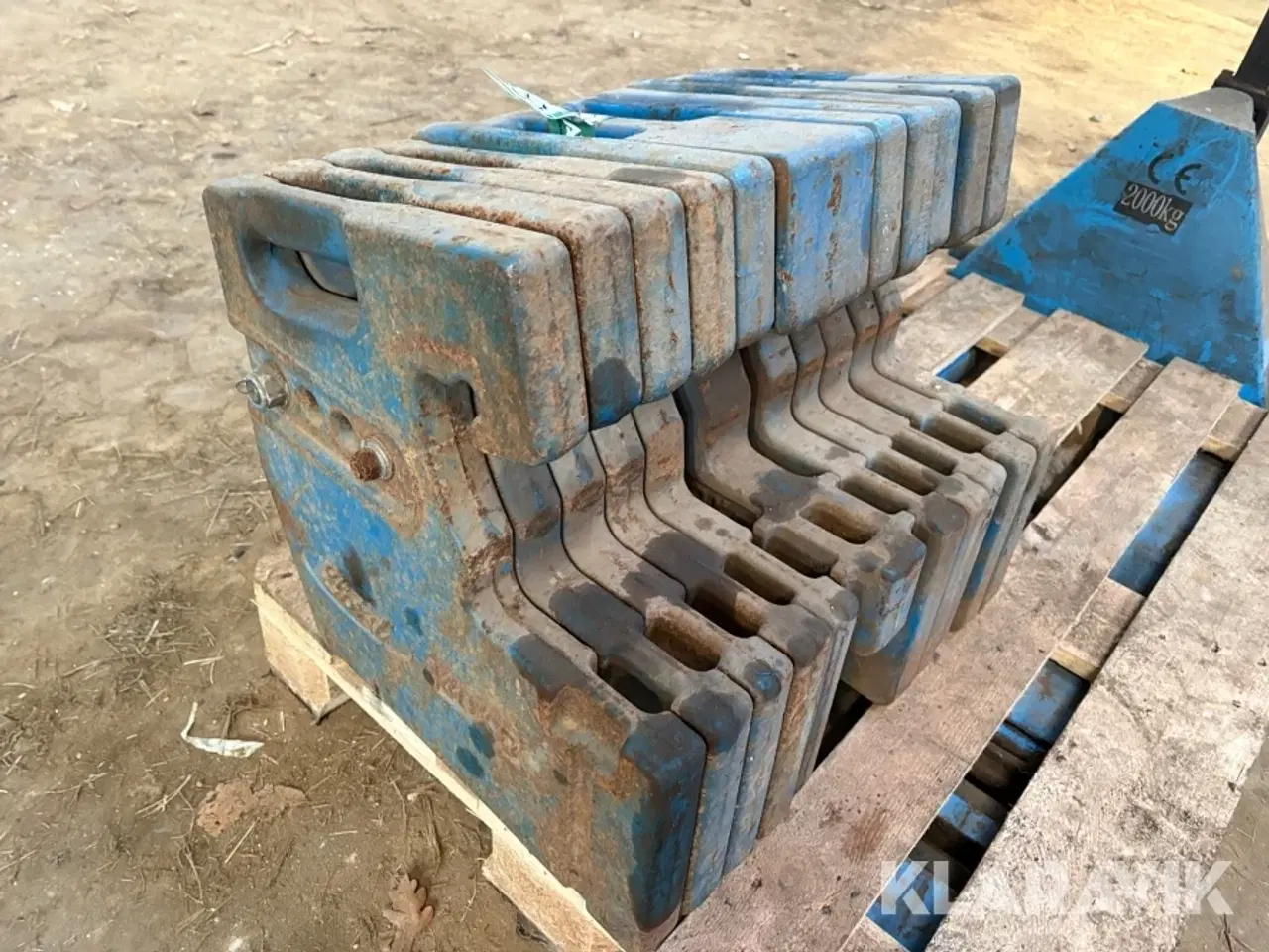 Billede 5 - Justerbar vægtklods - 600 kg i alt