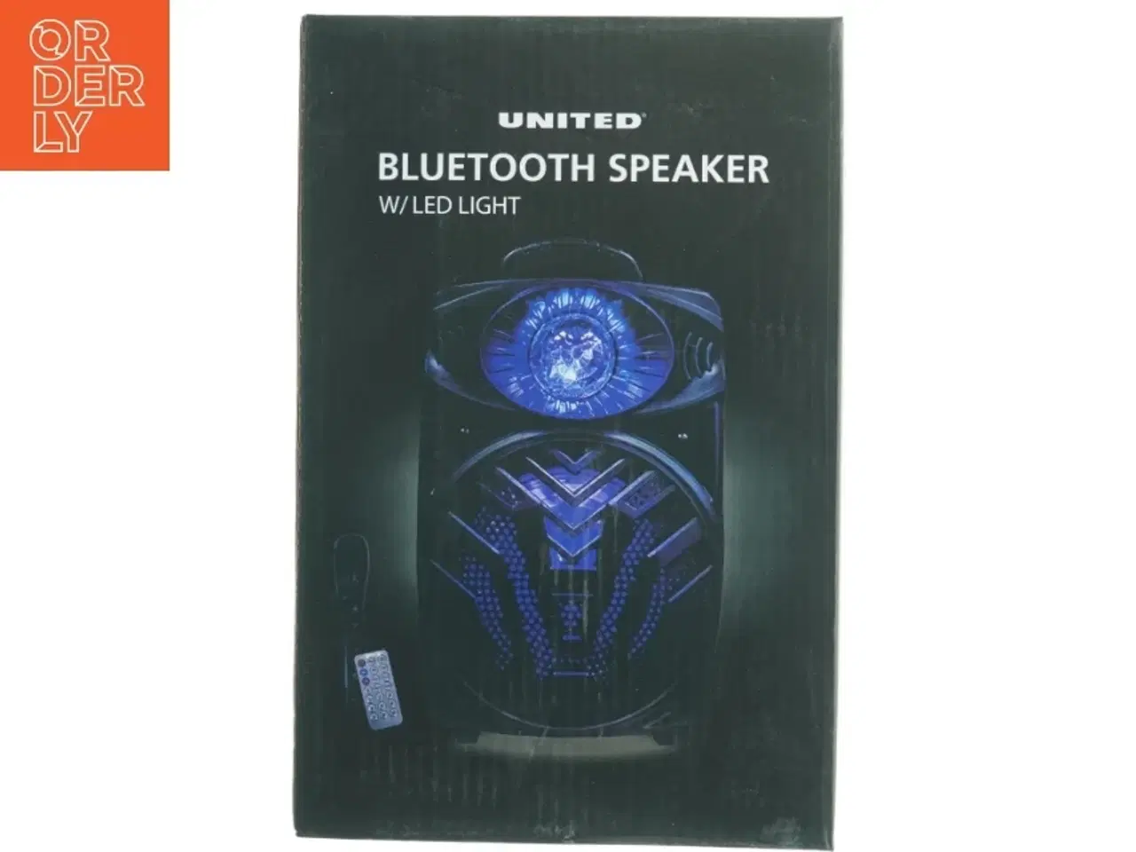 Billede 1 - United Bluetooth Højttaler med LED lys fra United (str. 36,8 x 24 x, 19,5 cm)