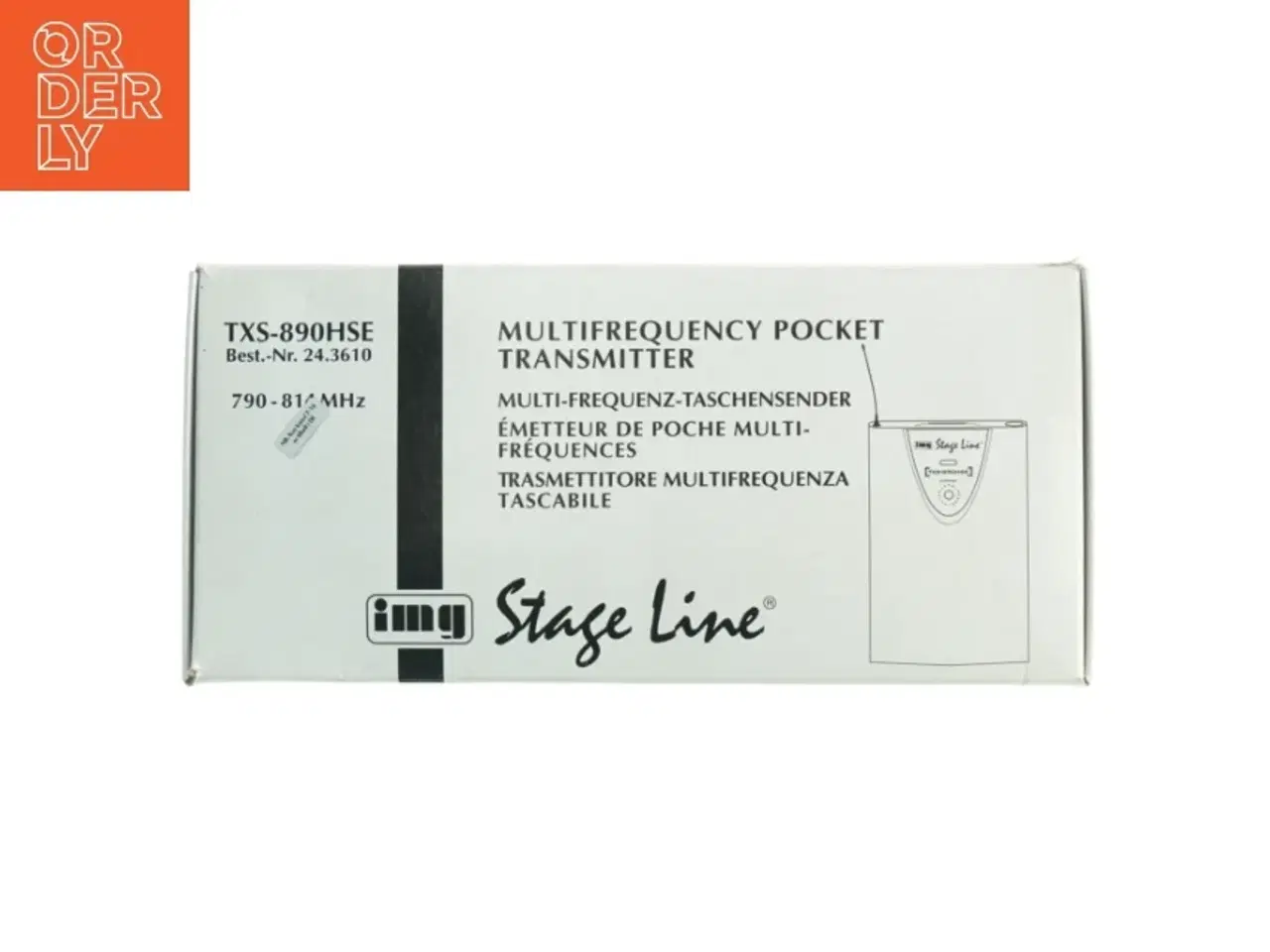 Billede 5 - Multifrekvens lommesender fra Stage Line (str. 34 x 13 x 7 cm) ny.
