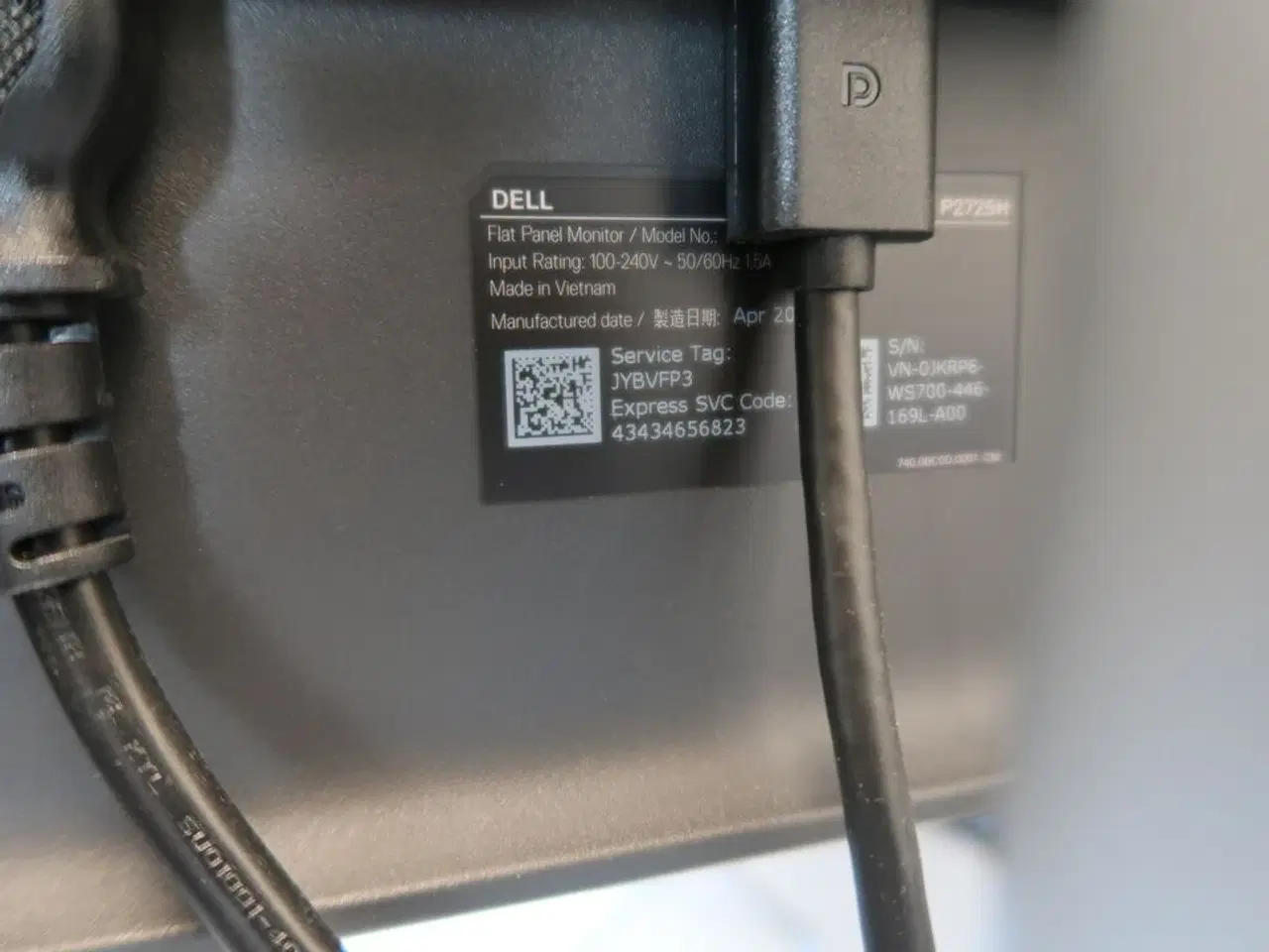 Billede 4 - 2 stk. computerskærme DELL P2725H, tastatur, mus, dockingstation, headset