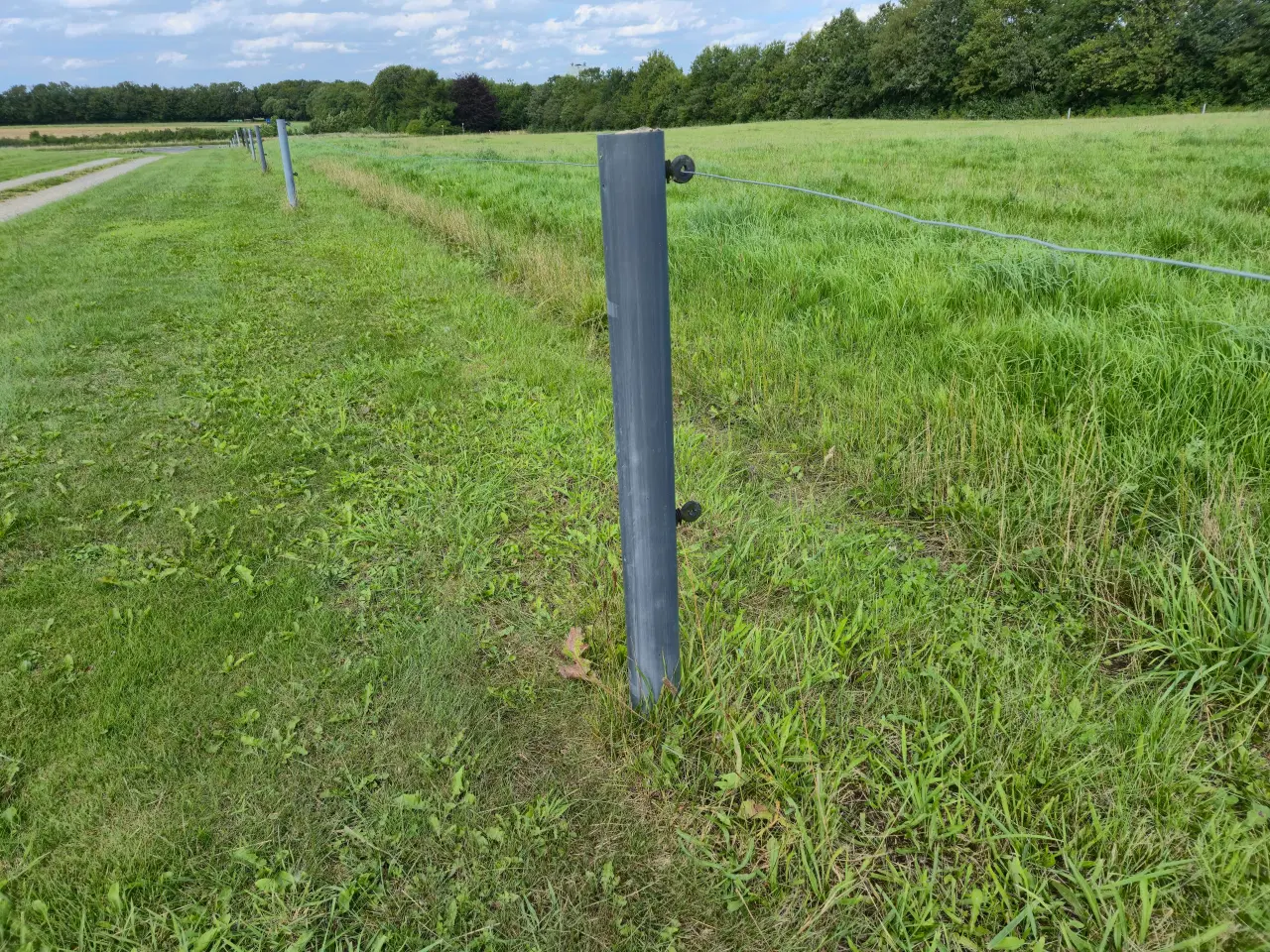Billede 4 - Hegnspæle i plast/beton