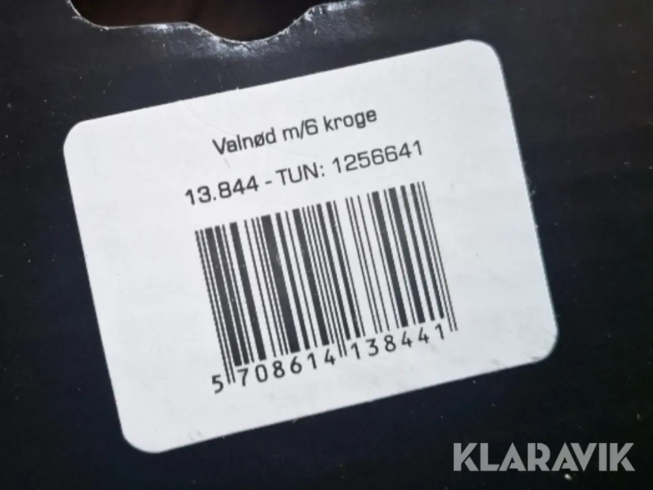 Billede 5 - Knagerækker valnød med 6 kroge Millarco - 96 styk