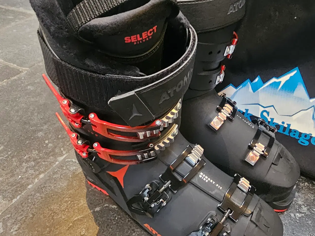 Billede 1 - Atomic skistøvler, taske, helt nye 45