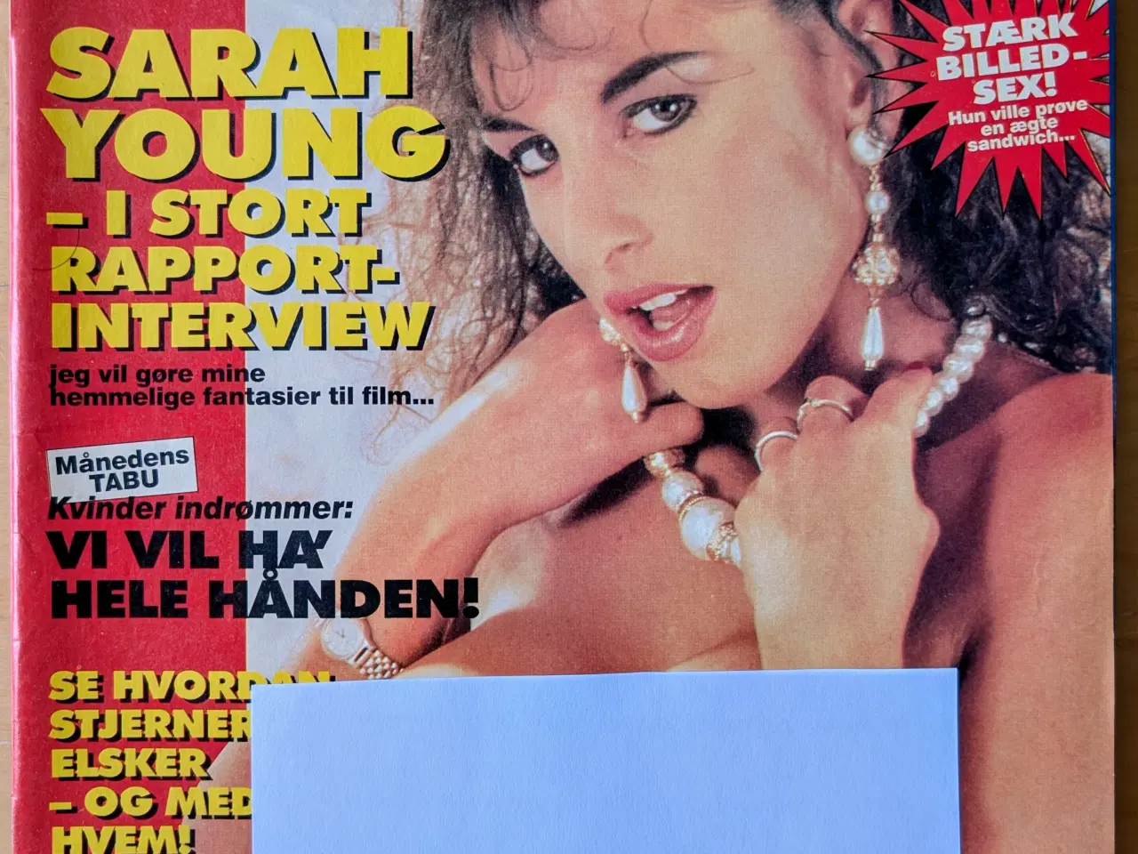 Billede 1 - Sarah Louise Young - Sjældent Rapport magasin med 