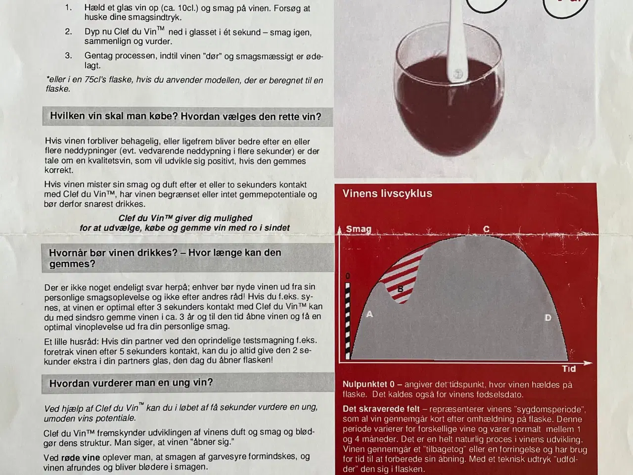 Billede 5 - Clef du vin  - vin ælder -fjerner garvsyre i vinen