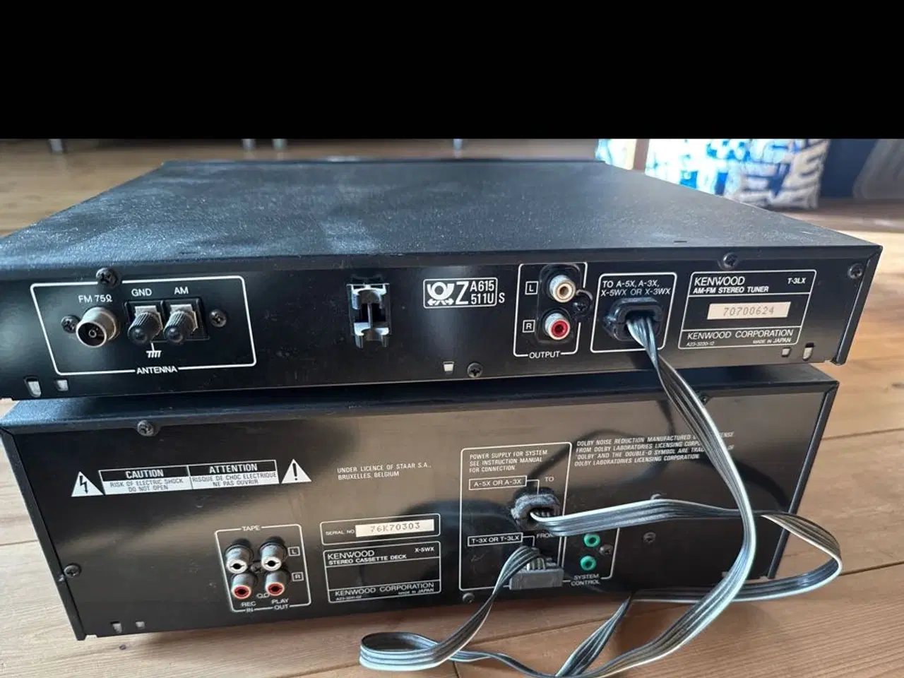 Billede 1 - Kenwood tuner og båndoptager 