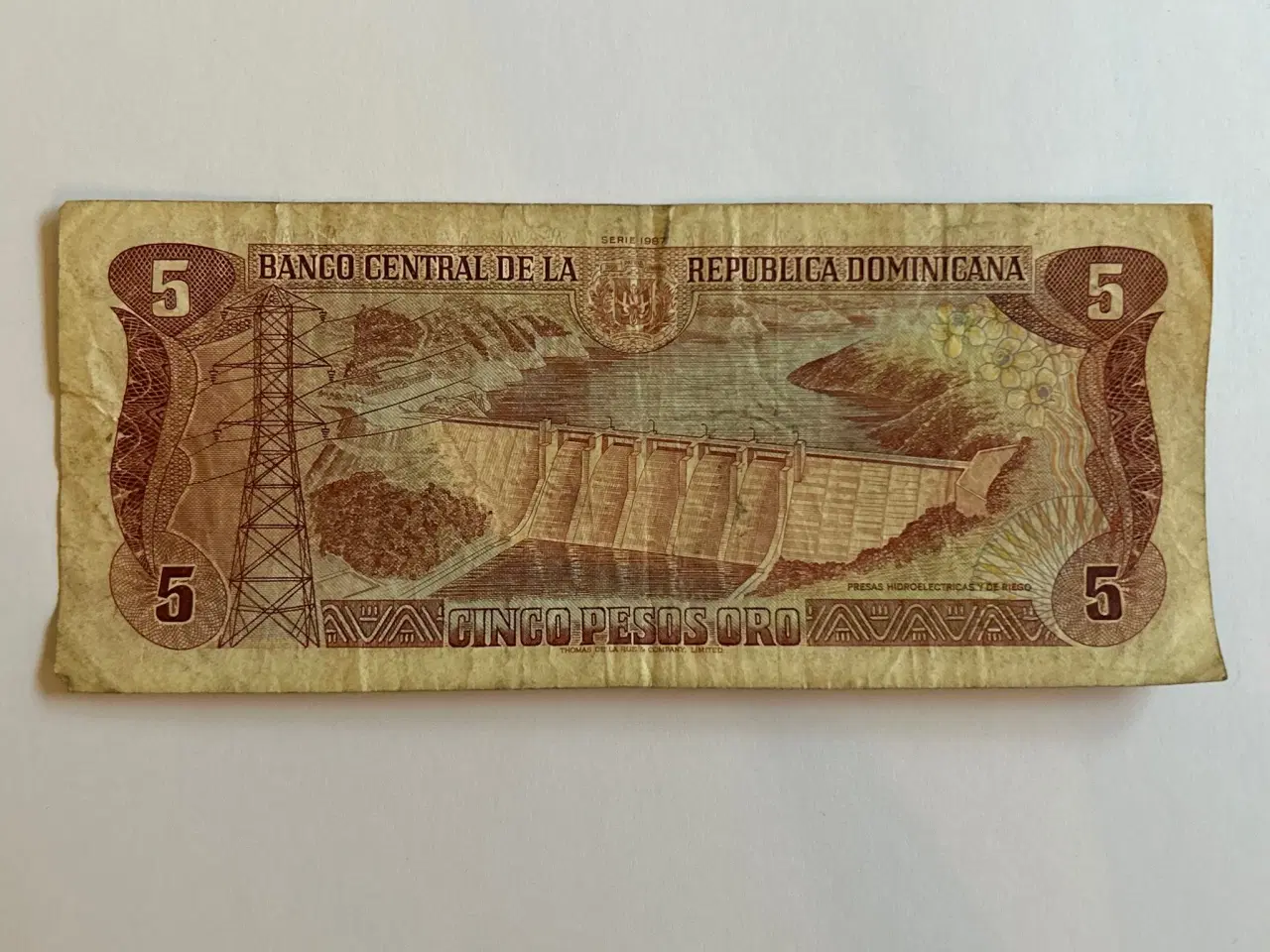 Billede 2 - 5 Pesos Dominican Republic