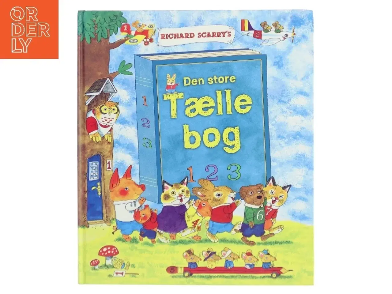 Billede 1 - Richard Scarrys den store tællebog af Richard Scarry (Bog)